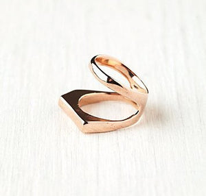 LINEAR KNUCKLE RING