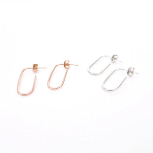 ROUND HOOK EARRINGS