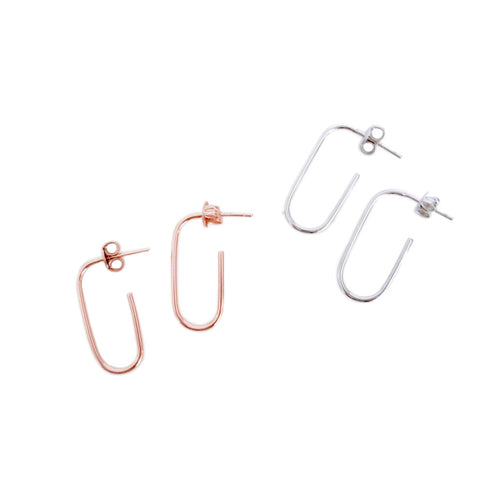 ROUND HOOK EARRINGS