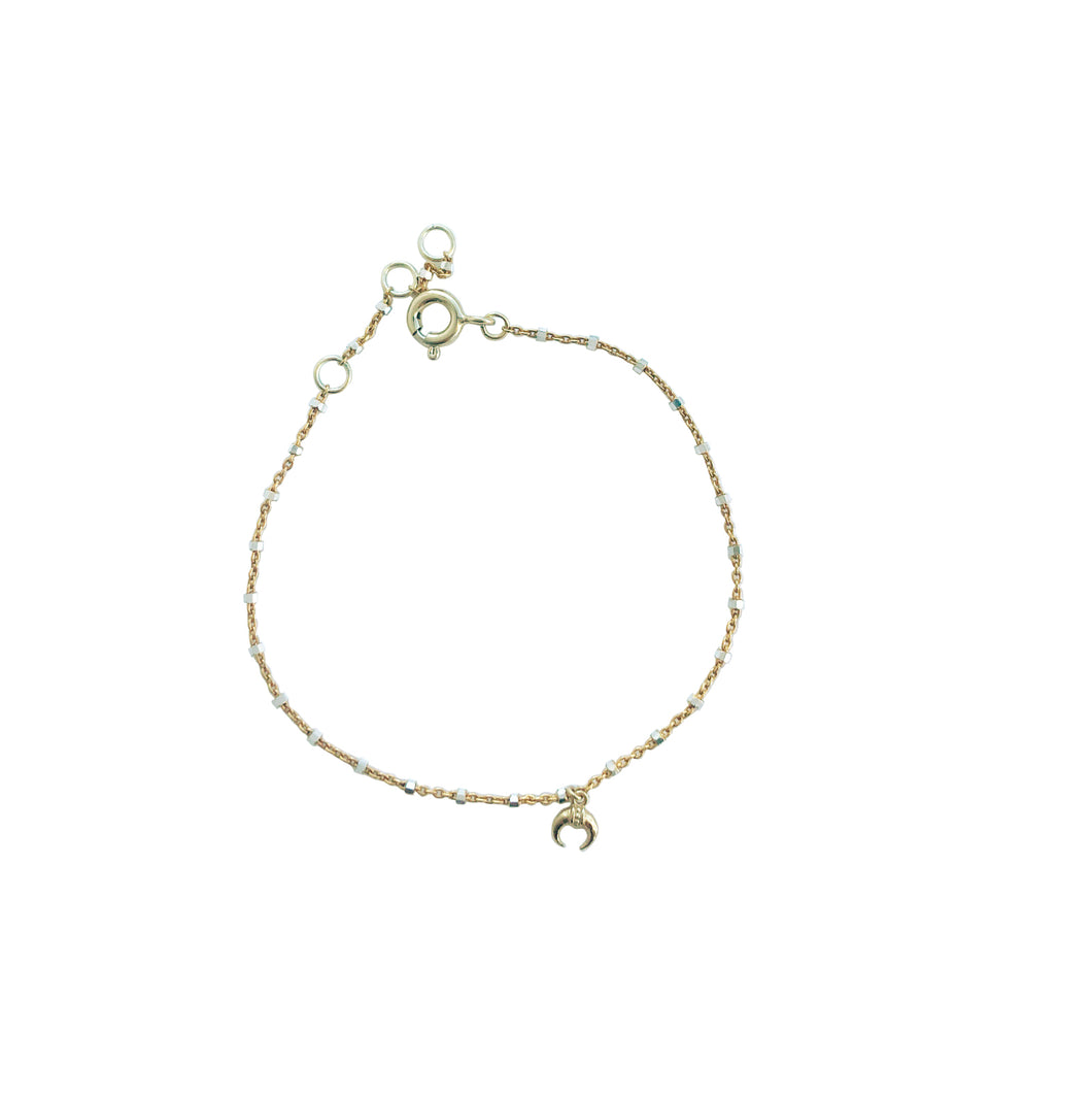 TEENY HORN BRACELET