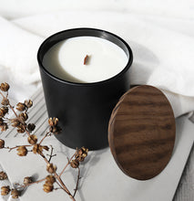 Load image into Gallery viewer, HONEY &amp; BOURBON | VIRGIN COCONUT CRÈME WAX &amp; WOODEN WICK CANDLE