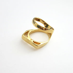 PHANTOM LINEAR KNUCKLE RING