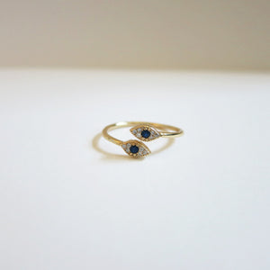 EVIL EYE WRAP AROUND RING