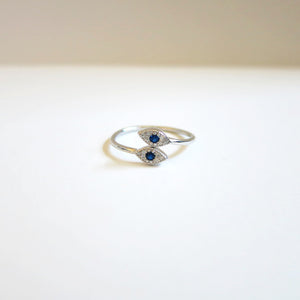 EVIL EYE WRAP AROUND RING