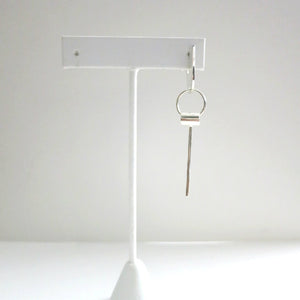 U-DISC DANGLE EARRINGS